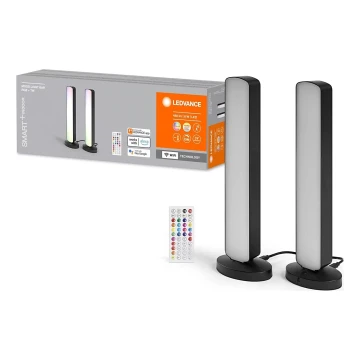 Ledvance - LOT 2x LED RGBW Lampe de table à intensité variable MOOD LIGHT LED/4W/230V Wi-Fi + télécommande