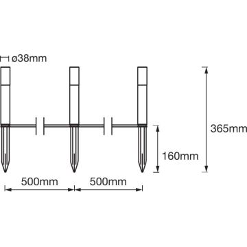 Ledvance - LOT 3x LED RGBW Kit d