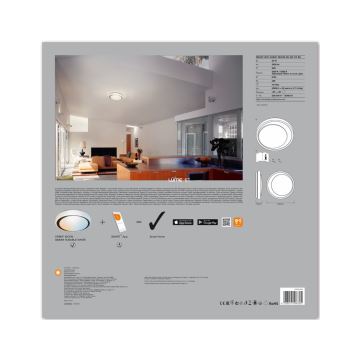 Ledvance - Plafonnier à intensité variable LED RGB SMART+ KITE LED/18W/230V 3,000K-6,500K Wi-Fi