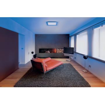 Ledvance - Plafonnier à intensité variable LED RGBW SMART+ PLANON LED/28W/230V Wi-Fi