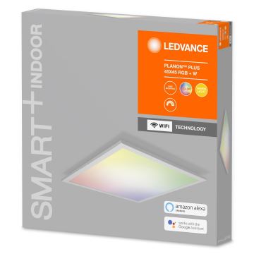 Ledvance - Plafonnier à intensité variable LED RGBW SMART+ PLANON LED/28W/230V Wi-Fi