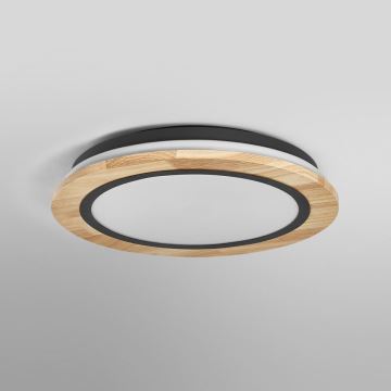 Ledvance - Plafonnier à intensité variable SMART+ ORBIS WOOD LED/24W/230V 2700-6500K chêne Wi-Fi