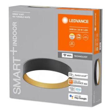 Ledvance - Plafonnier LED à intensité variable SMART+ KURT LED/30W/230V 2700-6500K Wi-Fi