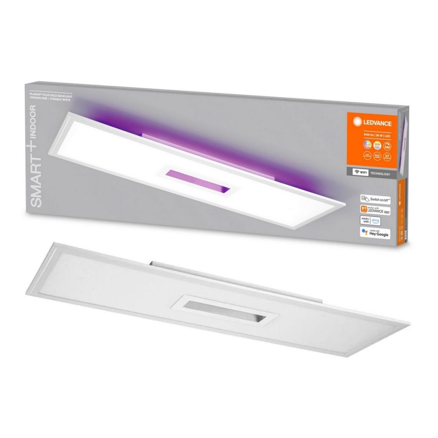 Ledvance - Plafonnier LED RGBW à intensité variable SMART+ PLANON LED/36W/230V 2700-6500K Wi-Fi