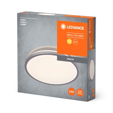 Ledvance - Plafonnier ORBIS DUBLIN LED/16W/230V d. 29,5 cm