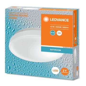Ledvance - Plafonnier salle de bain CEILING ROUND LED/12W/230V 4000K IP44