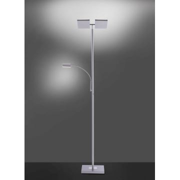 Leuchten Direkt 11925-55- Lampadaire à intensité variable LED RGB RUBEN 2xLED/11W/230V+LED/4,8W 2700-5000K + Télécommande