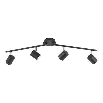 Leuchten Direkt 11944-13 - Spot LED TARIK 4xGU10/5W/230V anthracite