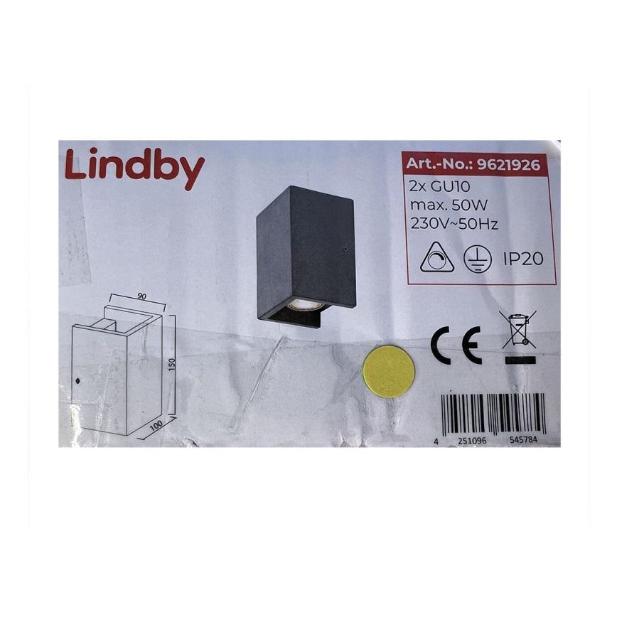 Lindby - Applique murale GERDA 2xGU10/50W/230V