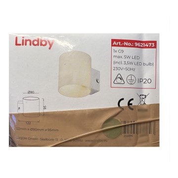 Lindby - Applique murale GERRIT 1xG9/5W/230V