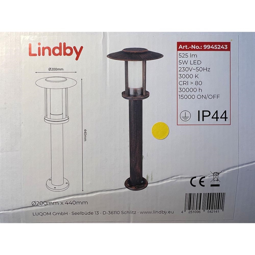 Lindby - Lampe extérieure PAVLOS LED/5W/230V IP44