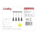 Lindby - Suspension filaire SANNE 4xE27/15W/230V