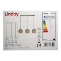 Lindby - Suspension filaire YELA 3xE27/60W/230V