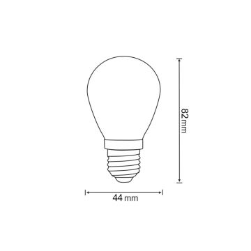 LOT 2x Ampoule LED PARTY E27/0,3W/36V bleu