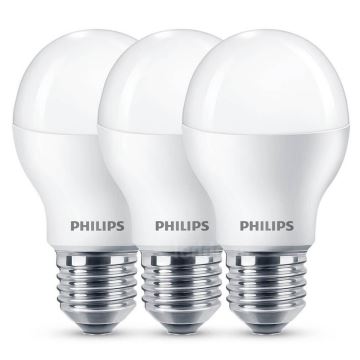 Lot 3x Ampoule LED Philips E27/7W/230V 3000K