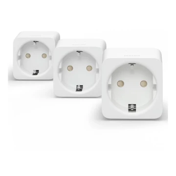 LOT 3x Prise connectée Philips Hue Smart plug EU