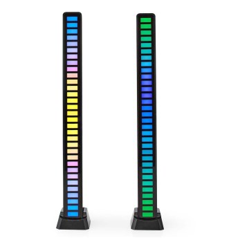 LOT x2 Lampe de table rechargeable LED RGB/250 mAh