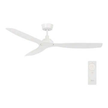 Lucci Air 210650 - Ventilateur de plafond MOTO blanc + télécommande