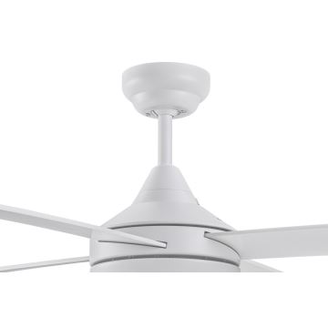 Lucci air 212961 - Ventilateur de plafond AIRFUSION AIRLIE II 2xE27/15W/230V bois/blanc + télécommande