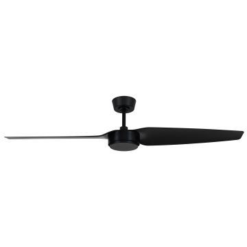 Lucci air 21615449 - Ventilateur de plafond CONDOR noir + télécommande