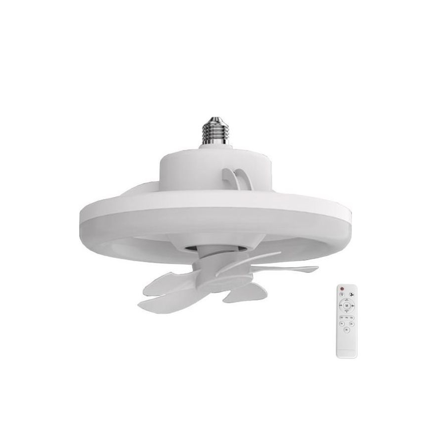 Luminaire à intensité variable avec ventilateur LED/30W/230V 3000-6500K blanc + télécommande