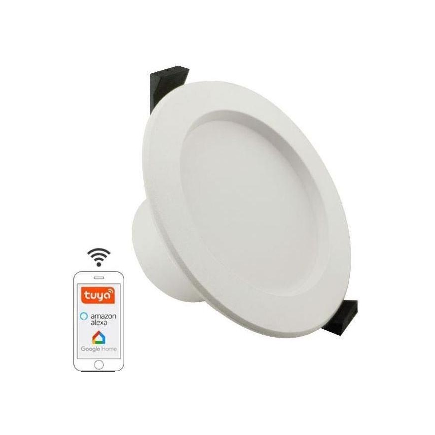 Luminaire de salle de bain LED à intensité variable LED/10W/230V 3000K-6500K Wi-Fi Tuya IP44