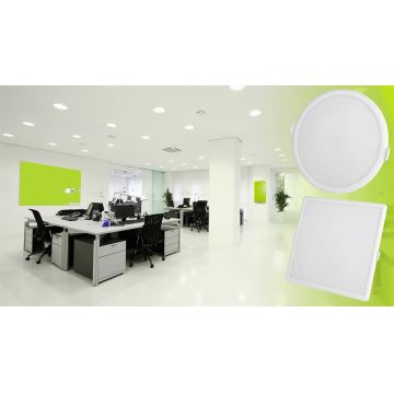 Luminaire encastrable à intensité variable ALGINE LED/22W/230V Wi-Fi Tuya rond