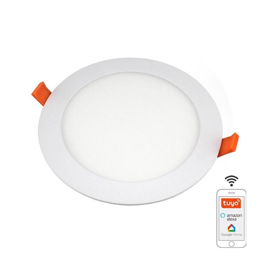 Luminaire encastrable à intensité variable LED/12W/230V 3000-6500K Wi-Fi Tuya