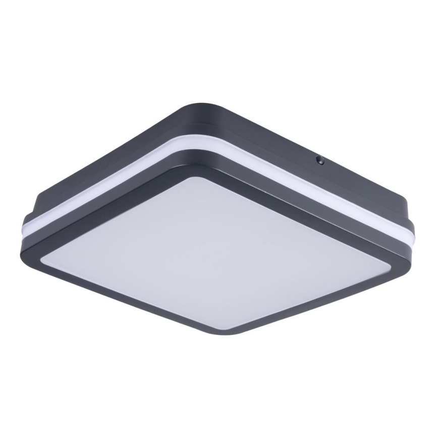 Luminaire LED extérieur avec détecteur BENO LED/18W/230V 4000K IP54 anthracite