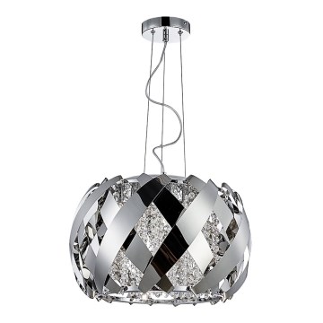 LUXERA 46069 - Lustre en cristal sur fil STRATOSS 6xG9/33W/230V