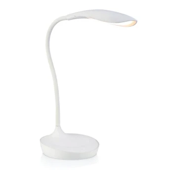 Markslöjd 106093 - Lampe de table LED dimmable avec USB SWAN LED/4,6W/230V