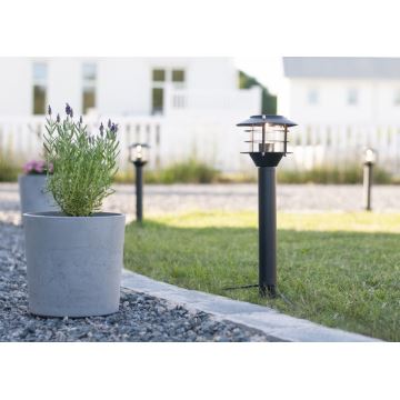 Markslöjd 107290 - Lampe extérieure GARDEN 24 LED/3W/24V 45 cm IP44 noir