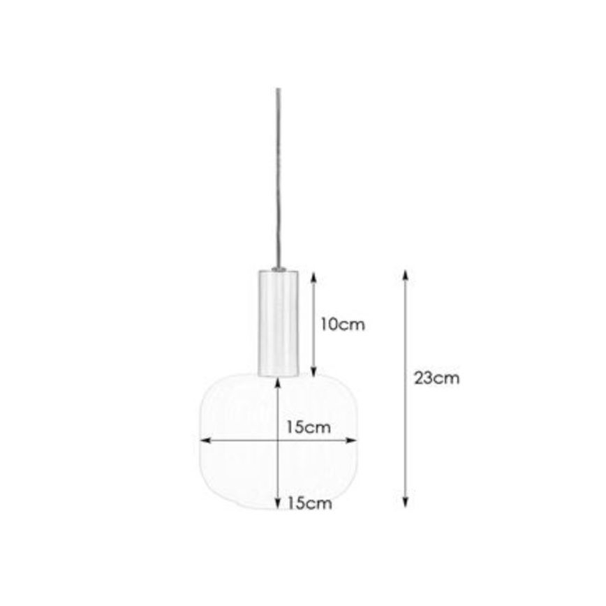 Markslöjd 108122 - Suspension filaire SOBER 1xE14/40W/230V mate chromé