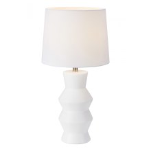 Markslöjd 108448 - Lampe de table SIENNA 1xE27/40W/230V blanc