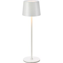 Markslöjd 108654 - Lampe à intensité variable rechargeable FIORE LED/2W/5V IP44 38 cm blanc