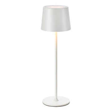 Markslöjd 108654 - Lampe à intensité variable rechargeable FIORE LED/2W/5V IP44 38 cm blanc