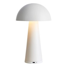 Markslöjd 108656 - Lampe à intensité variable rechargeable FUNGI LED/1,5W/5V IP44 blanc