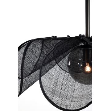 Markslöjd 108660 - Suspension filaire STYRKA 1xE27/40W/230V d. 63 cm noir