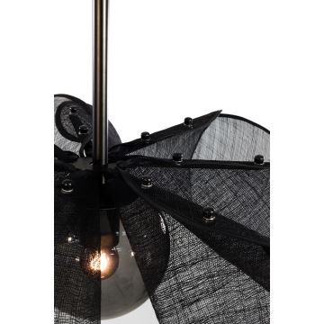 Markslöjd 108660 - Suspension filaire STYRKA 1xE27/40W/230V d. 63 cm noir