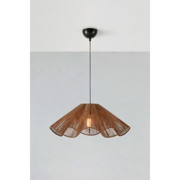 Markslöjd 108681 - Suspension filaire NAMI 1xE27/40W/230V marron