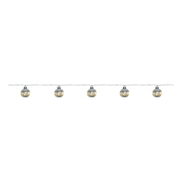 Markslöjd 703244 - Guirlande de Noël LED SOLO 10xLED 1,7m blanc chaud