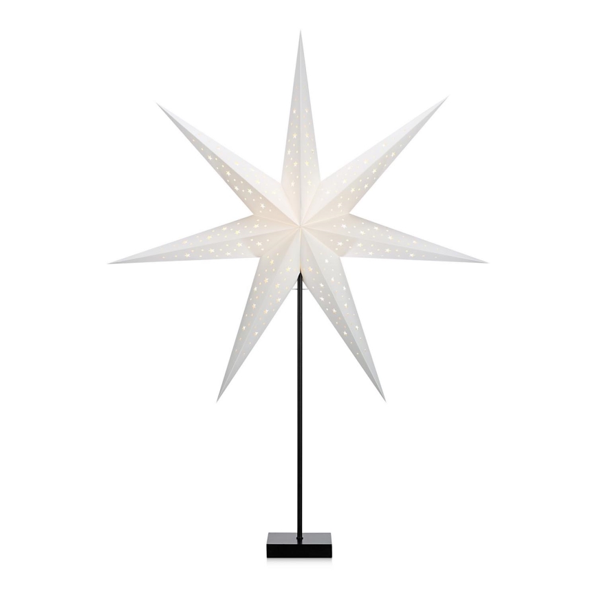 Markslöjd 704511 - Décoration de Noël SOLVALAA 1xE14/25W/230V blanc/bois