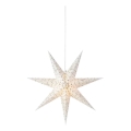 Markslöjd 704910 - Décoration de Noël OLIVIA 1xE14/6W/230V 75 cm blanc