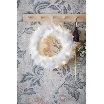 Markslöjd 705290 - Couronne de Noël FEATHER LED/1,2W/3xAA d. 35 cm