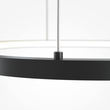 Maytoni MOD072PL-L28B3K1 - Suspension filaire GLINT LED/24W/230V noir d. 60 cm