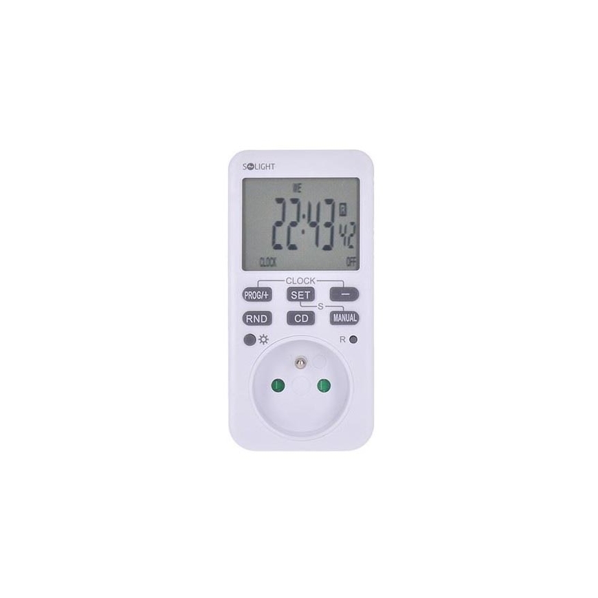 Minuteur digital hebdomadaire 16A/230V