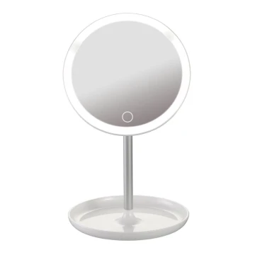 Miroir de maquillage avec rétro-éclairage à intensité variable LED/4W/5V USB
