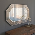 Miroir mural 60x100 cm bronze