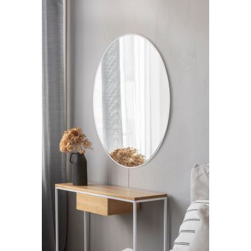 Miroir mural avec un rétroéclairage LED BELROSA 60x40 cm blanc