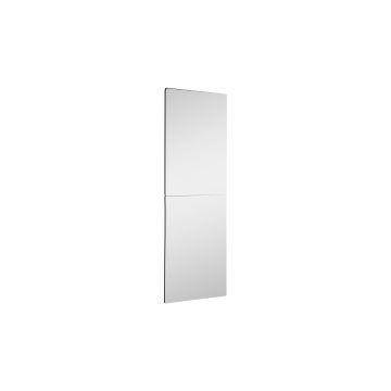 Miroir mural avec un rétroéclairage LED RECTANGULAR 80x20 cm blanc